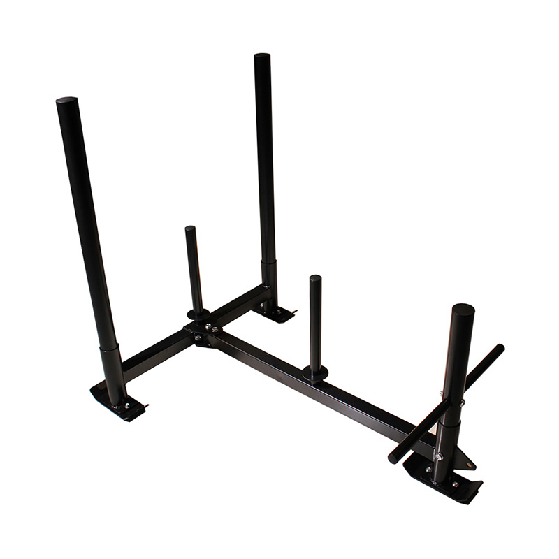 Black Triangular Training Sled for Full Body Training