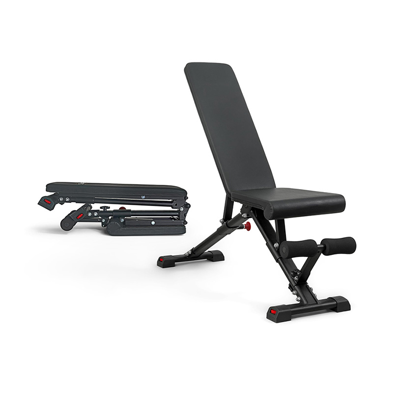 Square Black Weight Bench