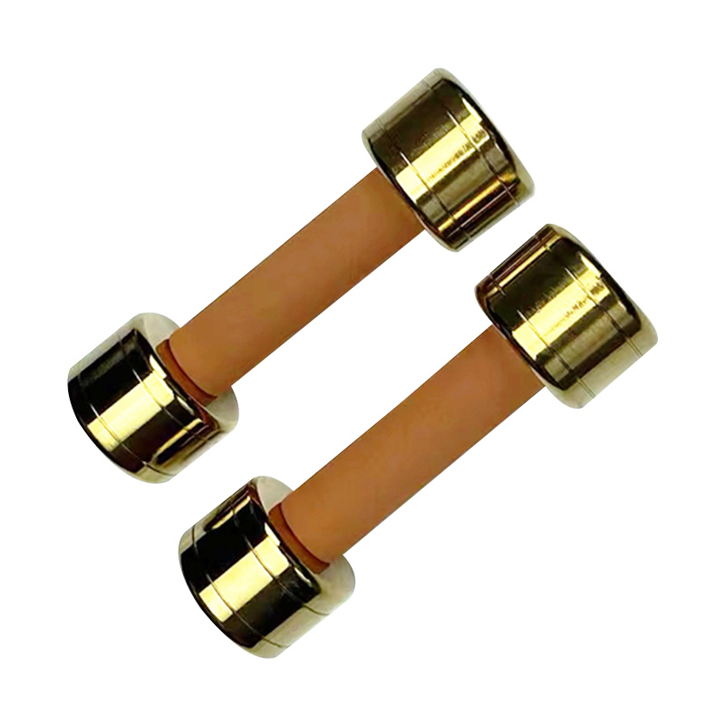 Bronze-colored Electroplated Dumbbell