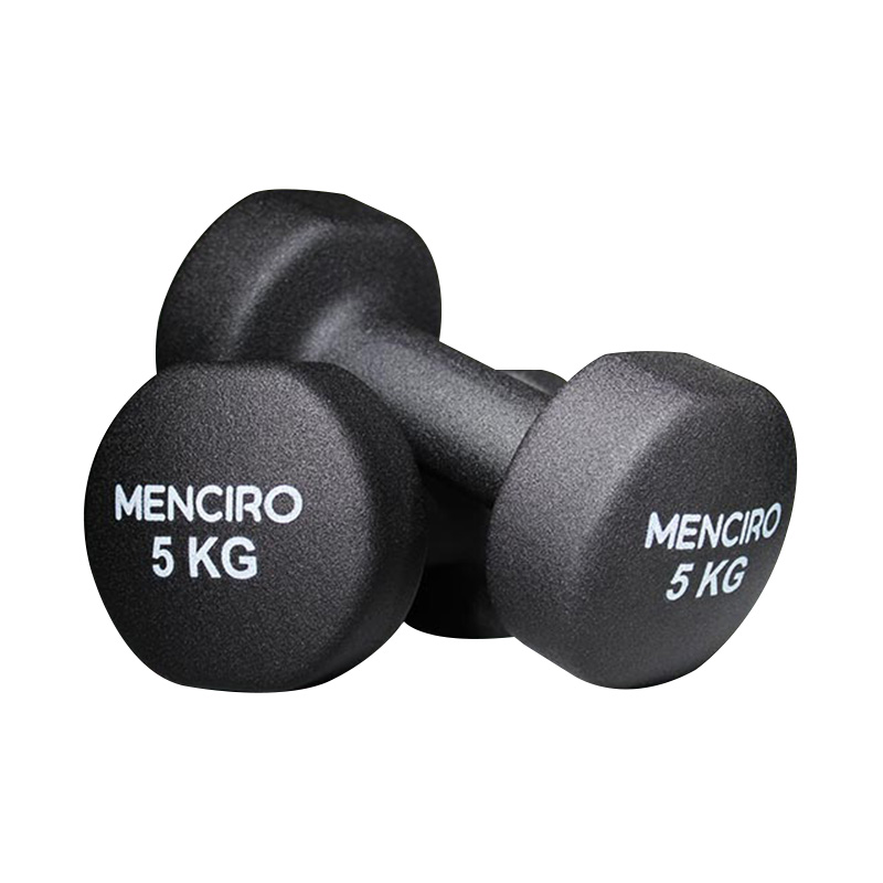 Matte Dipped Molded Dumbbells