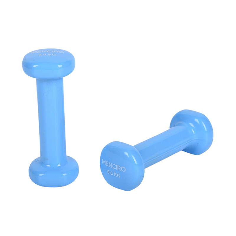 0.5kg Blue Plastic Molded Dumbbell Set Combination