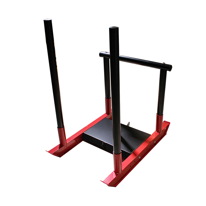 Black & Red Four-pole Training Sled for Full Body Training