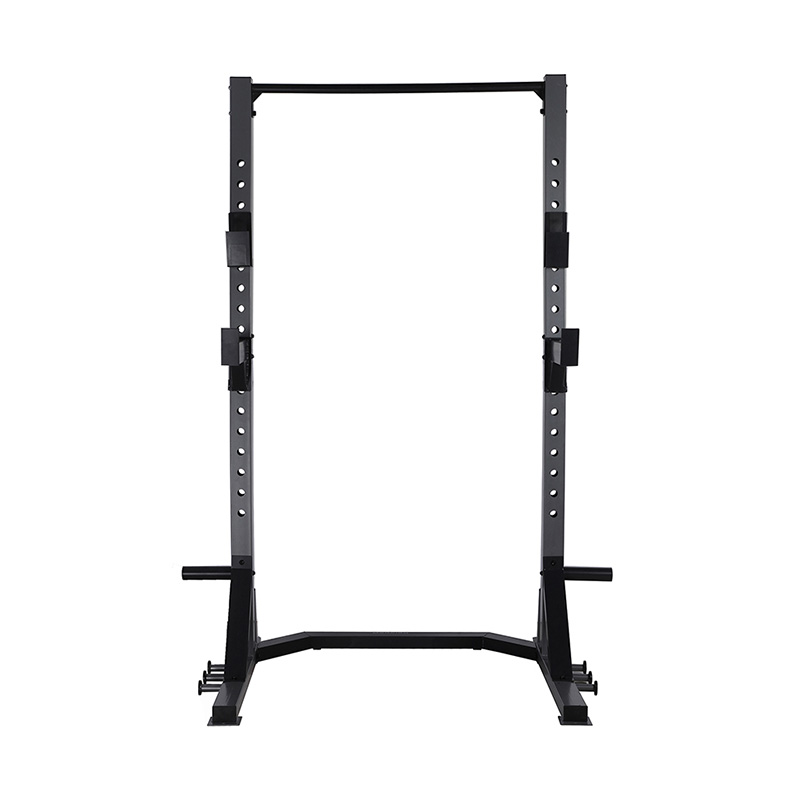 Durable Grey Power Cage, Gym Equipment for Strength Training